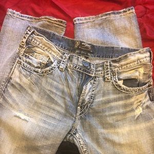 Men’s Silver jeans